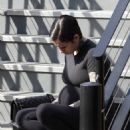 Bhad Bhabie – Shows her baby bump during a casual Los Angeles outing
