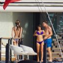 Madison Headrick – In bikini as Seen on Leo DiCaprio’s yacht in St Bart’s - 454 x 681