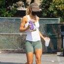Jena Frumes – Seen after workout session in Los Angeles - 454 x 681
