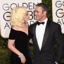 Lady Gaga and Taylor Kinney At 73rd Golden Globe Awards (2016)
