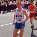 Russian male marathon runners