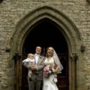 David Hewlett and Jane Loughman Wedding Photos - 395 x 594