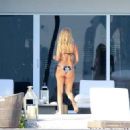 Cecilia Bolocco – In a bikini during a vacation in Miami - 454 x 324