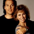 Michael Keaton and Kathy Baker