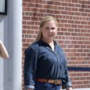 Amy Schumer – On the set of ‘Alpaca’ in New York
