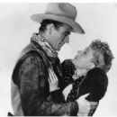 Martha Scott and John Wayne