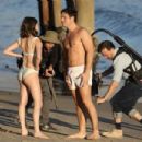Ciara Bravo – On the set of upcoming project on the beach in Malibu - 454 x 303