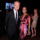 Lawrence O&#x27;Donnell and Kerry Washington