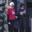 Sharon Osbourne Waiting for Her Ride at Valet in Beverly Hills - 454 x 681