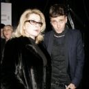 L'Wren Scott, Karl Lagerfeld and Catherine Deneuve at Dior Autumn-Winter 2006-2007 Menswear Fashion Show - Paris, France - 31 January 2006 - 408 x 612