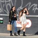 Demi Moore – With daughter Scout Moore seen on a stroll in New York