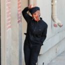 Janelle Monáe – Seen after on Jimmy Kimmel Live in Hollywood