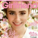 Lily Collins - Girlfriend Magazine Cover [New Zealand] (August 2013)