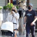 Stassi Schroeder – With Beau Clark out with their newborn daughter in Los Angeles