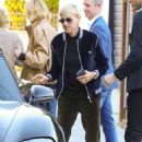 Ellen DeGeneres – With Portia de Rossi Arrive for comedy show at Largo in Los Angeles