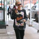 Paris Hilton – Wearing a sweater in New York