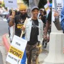 Samira Wiley – Supporting the WGA strike at Paramount in Los Angeles - 454 x 681