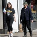 Georgia Groome and Rupert Grint – Baby bump in North London - 454 x 394