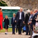 William and Kate bring their children George, eight, and Charlotte, seven, to help spread the Jubilee spirit in Wales as their cousin Lilibet celebrates her first birthday in Windsor with Harry and Meghan - 454 x 325
