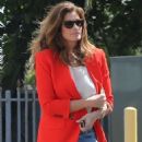 Cindy Crawford  Heading to a Business Meeting in Malibu