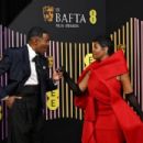 Colman Domingo and Fantasia Barrino - 2024 EE BAFTA Film Awards - 454 x 303