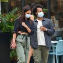 Katie Holmes – With her boyfriend Bobby Wooten III out to dinner in New York - 454 x 681