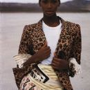 Beverly Peele - Elle US January 1993 - 454 x 592