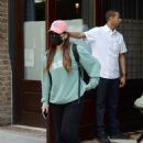 Olivia Munn – Exits her hotel in New York