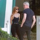 Rumer Willis – With Eric Dane meet up at San Vicente Bungalows in West Hollywood - 454 x 636