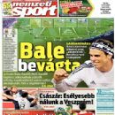 Nemzeti Sport - Nemzeti Sport Magazine Cover [Hungary] (18 April 2014)