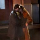 Margarita Levieva – Filming kissing scene for the upcoming ‘Daredevil Born Again’ series in NY - 454 x 681