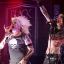 Dee Snider and Andy Biersack perform on stage during the 2012 Revolver Golden Gods Award Show at Club Nokia on April 11, 2012 in Los Angeles, California - 454 x 359