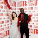 Dua Lipa and Stormzy -  The Brit Awards 2018 - Press Room - London