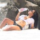 Leidy does a sexy photo shoot for 138 Water in Laguna Beach, California on September 1, 2015 - 454 x 295