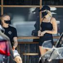 Miley Cyrus &#8211; Picking up coffee with boyfriend Cody Simpson in Calabasas