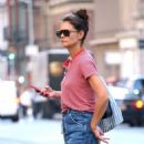 Katie Holmes – Out on Broadway in New York