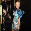 Amber Rose at the Christian Siriano Fall 2010 Fashion Show during NYC’s Mercedes-Benz Fashion Week in New York City - February 12 , 2010