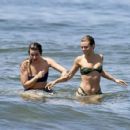 AnnaLynne McCord – With Rachel McCord at the beach in Los Angeles - 454 x 425