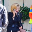 Mira Sorvino –  on set for American Crime Story: Impeachment in Pasadena - 454 x 477