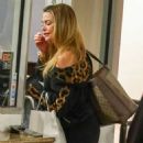 Denise Richards – Leaving The Diamond Face Institute surgical center in Beverly Hills
