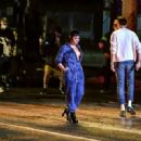 Demi Lovato – With Rapper G-Eazy get Close on set of their Music Video in Los Angeles