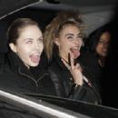 January 21st 2013 - Leaving Chanel Fashion Show in Paris - 454 x 301