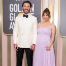 Kaley Cuoco and Tom Pelphrey - The 80th Annual Golden Globe Awards - Arrivals - 408 x 612