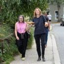 Maya Hawke – Out with a friend in Woodstock – New York
