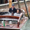 Tina Kunakey – With Vincent Cassel in Venice - 454 x 303
