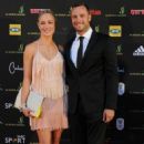Oscar Pistorius and Reeva Steenkamp - 454 x 725