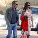 Cindy Crawford – In a summer dress at Nobu Restaurant in Malibu