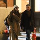 Katie Holmes – On a night dinner with a friend in New York - 454 x 681