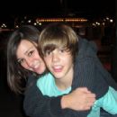 Kristen Rodeheaver and Justin Bieber
