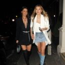 Arabella Chi – On a girls night out at IT restaurant in Mayfair - 454 x 569